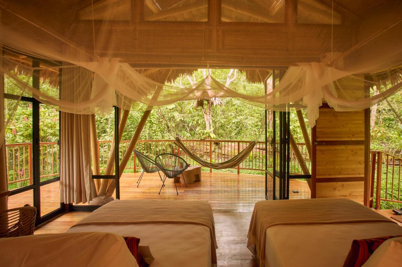 Bosque Guardian Lodge Tarapoto Bagian luar foto