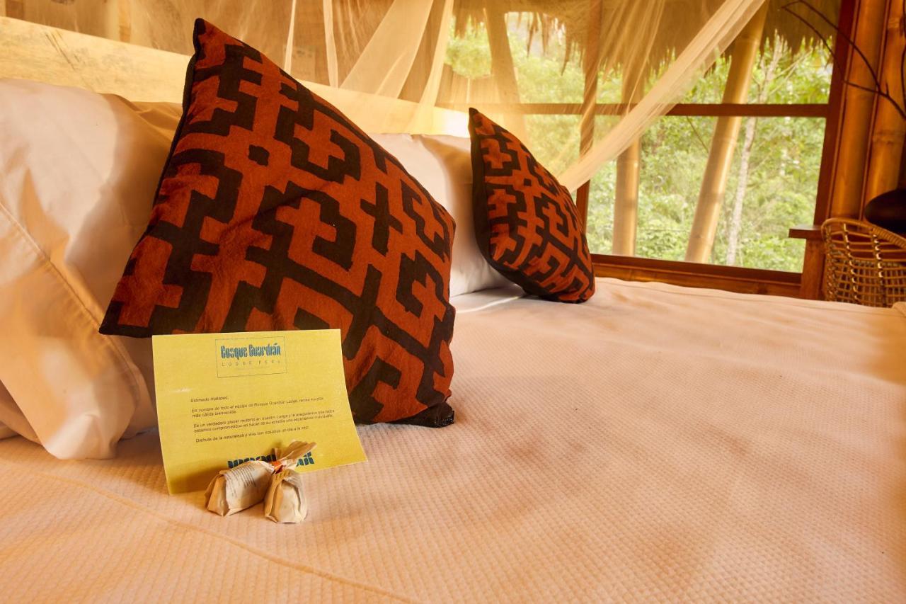 Bosque Guardian Lodge Tarapoto Bagian luar foto