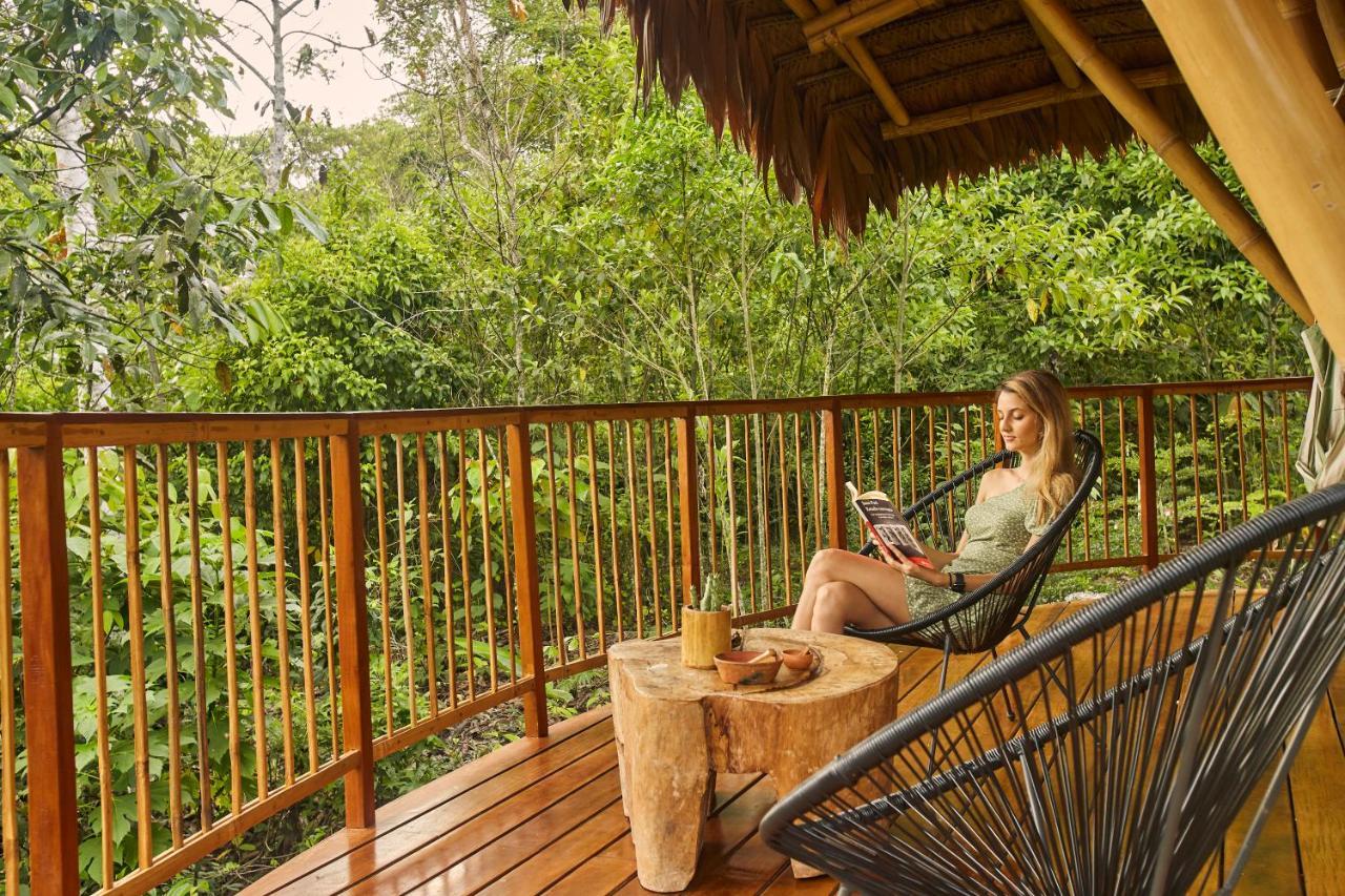 Bosque Guardian Lodge Tarapoto Bagian luar foto