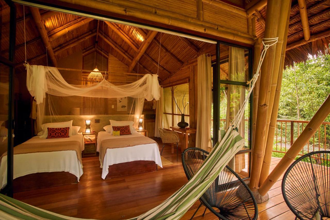Bosque Guardian Lodge Tarapoto Bagian luar foto