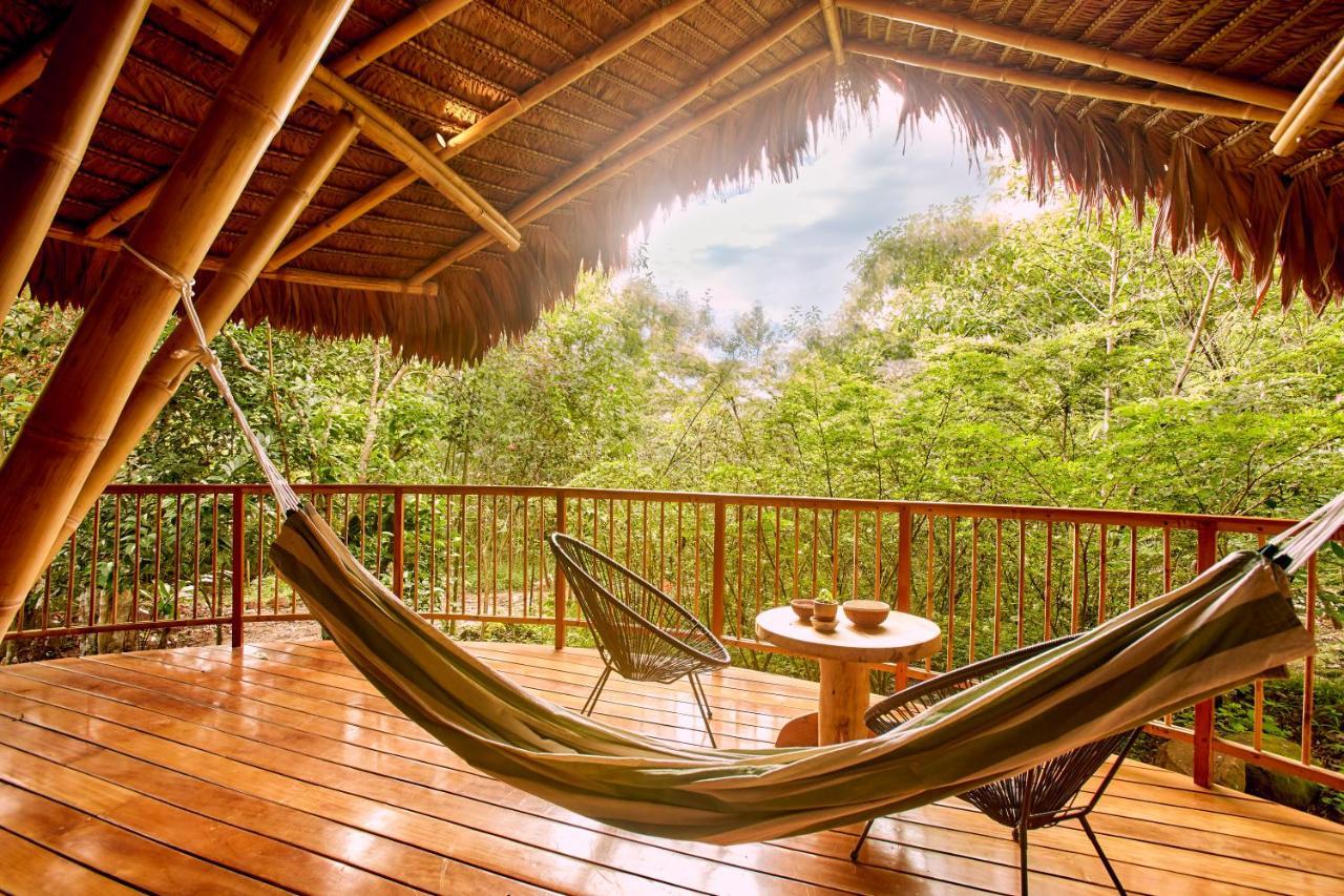 Bosque Guardian Lodge Tarapoto Bagian luar foto