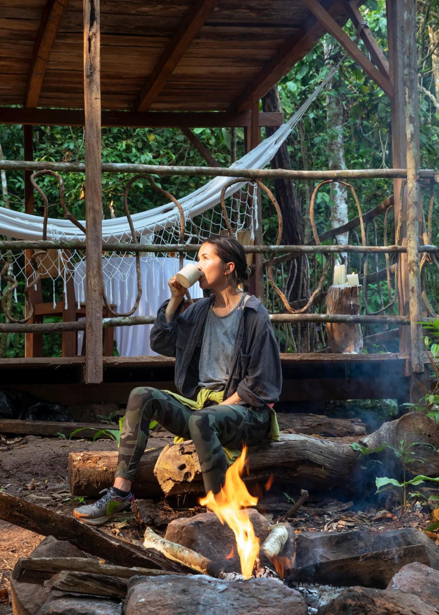 Bosque Guardian Lodge Tarapoto Bagian luar foto