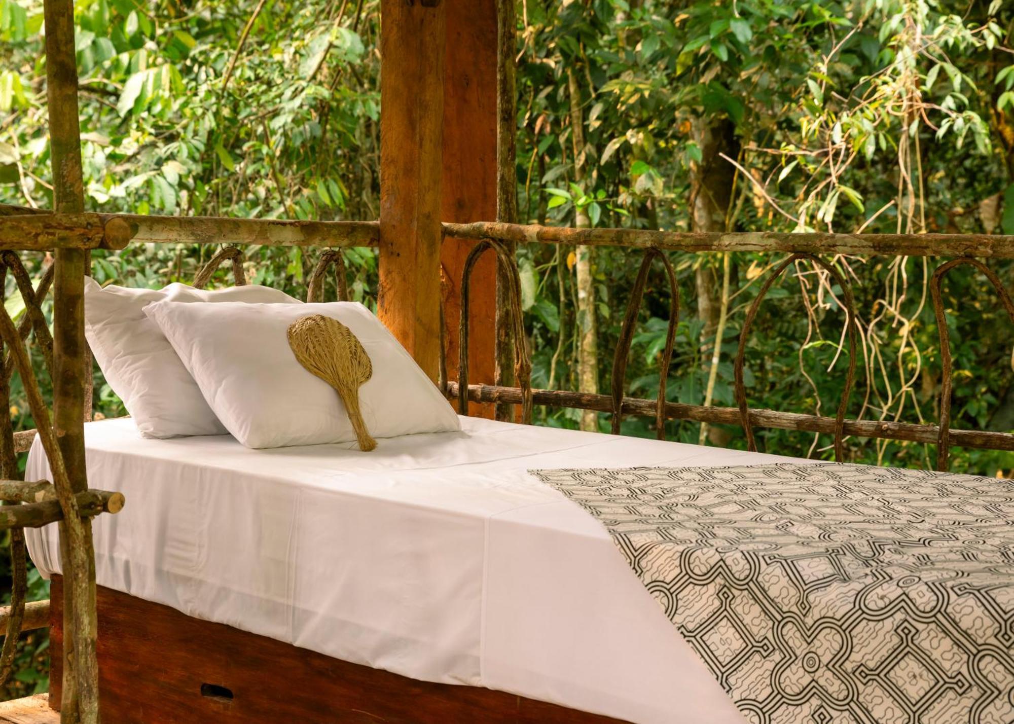 Bosque Guardian Lodge Tarapoto Bagian luar foto