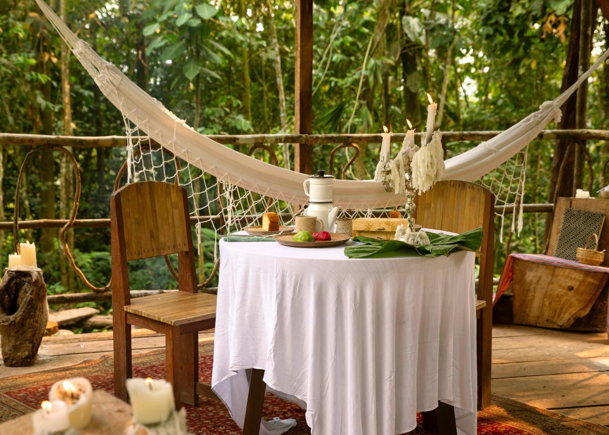 Bosque Guardian Lodge Tarapoto Bagian luar foto