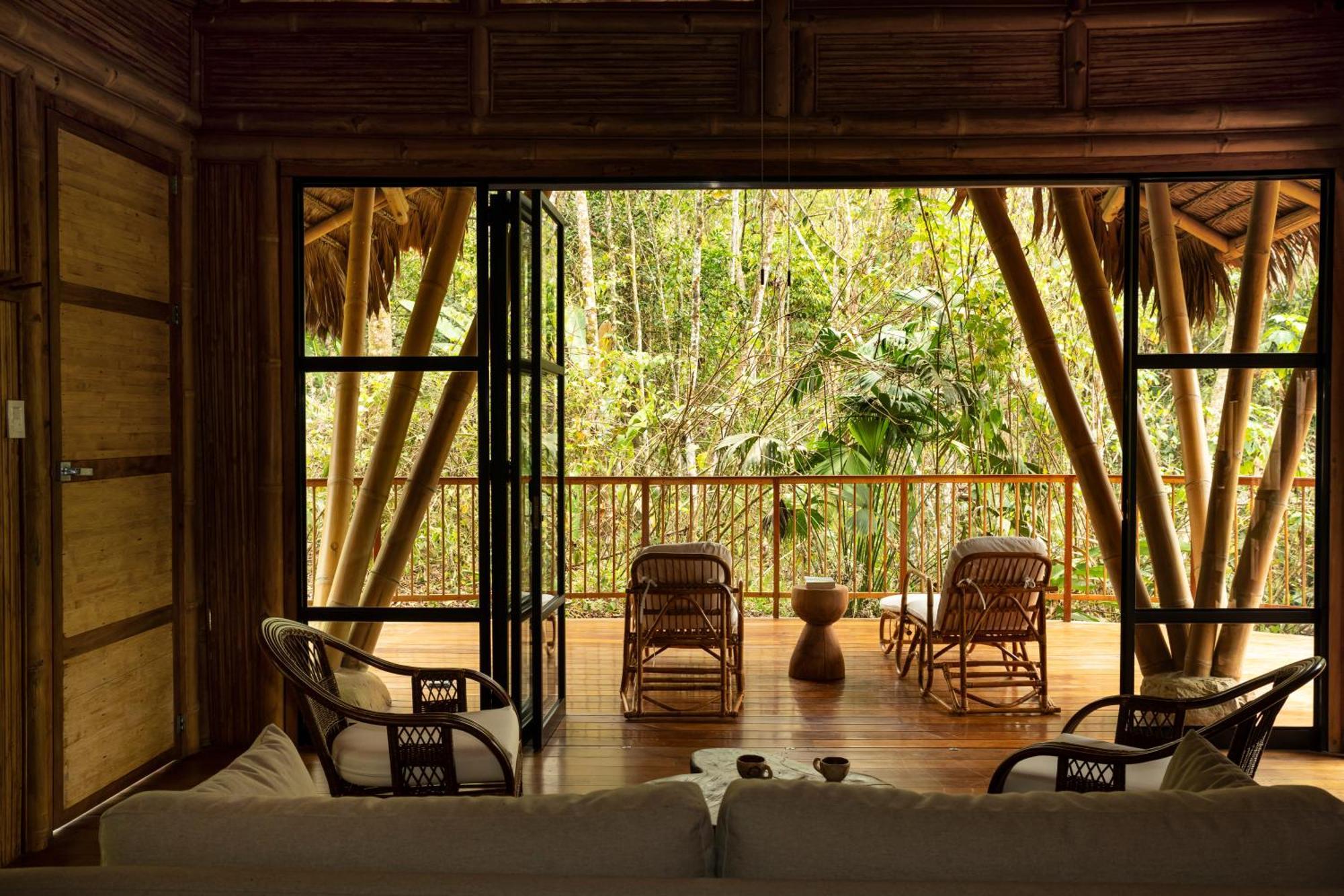 Bosque Guardian Lodge Tarapoto Bagian luar foto